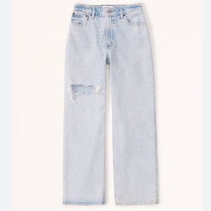 Abercrombie Curve Love High Rise 90s Relaxed Jean